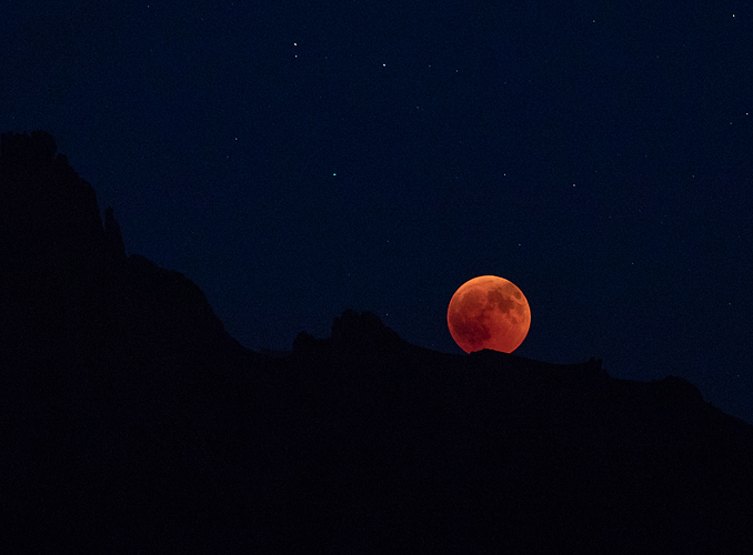 Mondfinsternis, Latemar, Obereggen